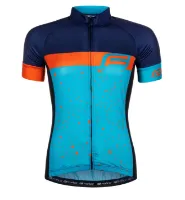 Force Spray Cykeltröja till kvinnor Blå / Orange
