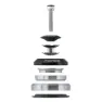 Force Tapered Integrerat Styrlager, Black, 1-1/8 1-1/2"