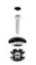 Force Top Cap och Expander till 1 1/8", Svart