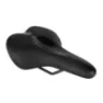 Force Tourist Comfort Lee Cykelsadel, Black, One Size