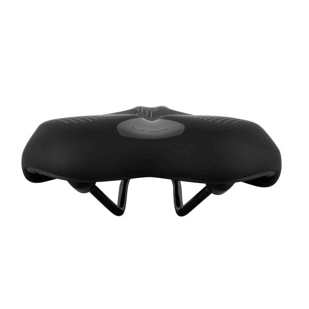 Force Tourist Linga 2 Cykelsadel, Black, 192mm