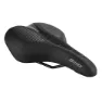 Force Tourist Linga 2 Cykelsadel, Black, 192mm