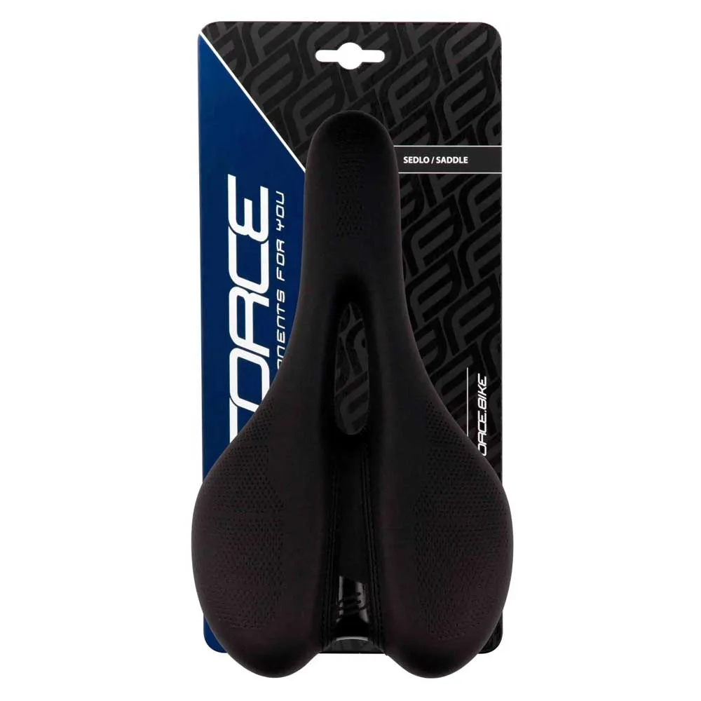 Force Tourist Zak Cykelsadel, Black, 155mm
