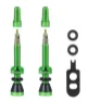 Force ventil set till tubeless grön