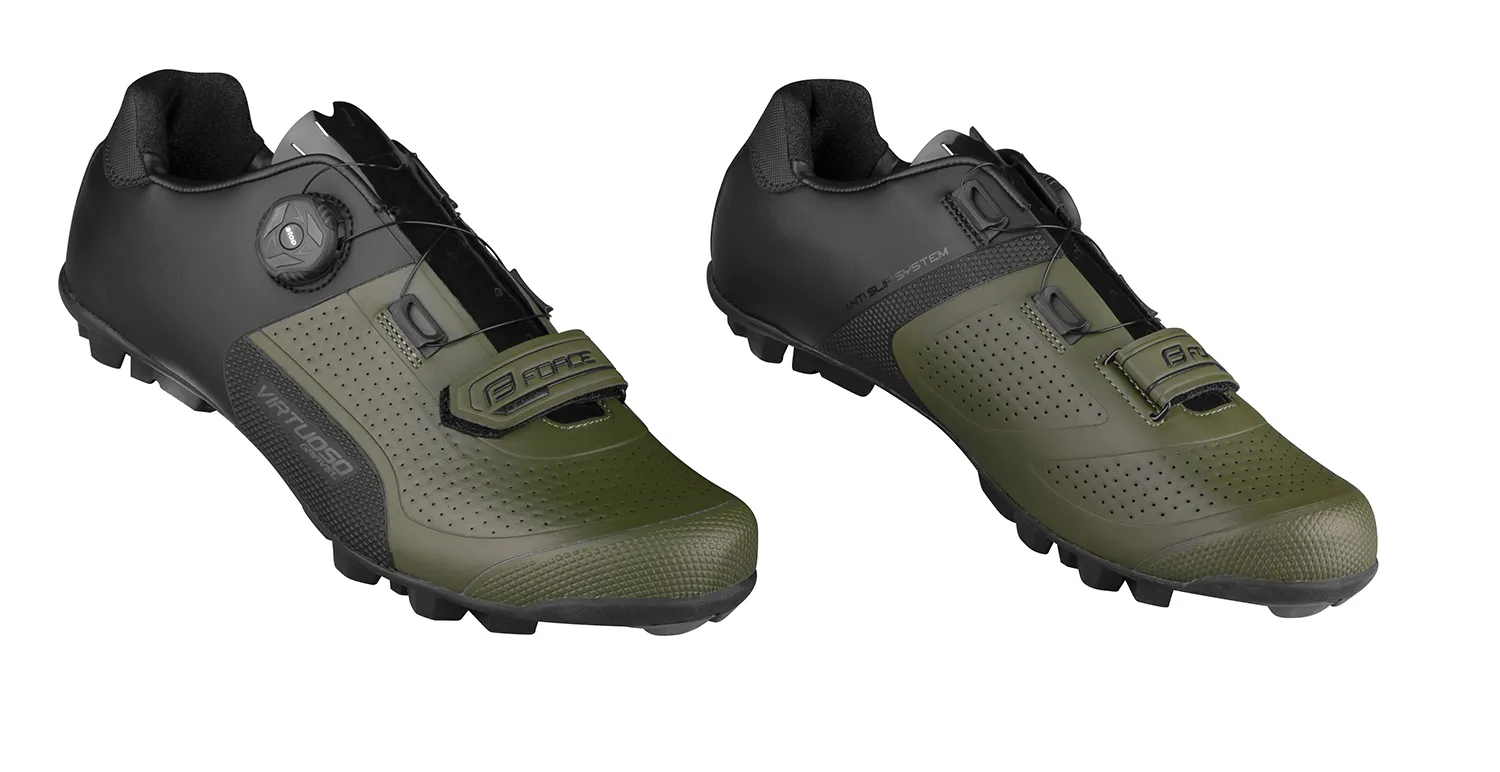 Force Virtuoso Gravel Skor Svart/Grön