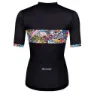 Force Vivid Korta ärmar Cykeltröja, Black, M