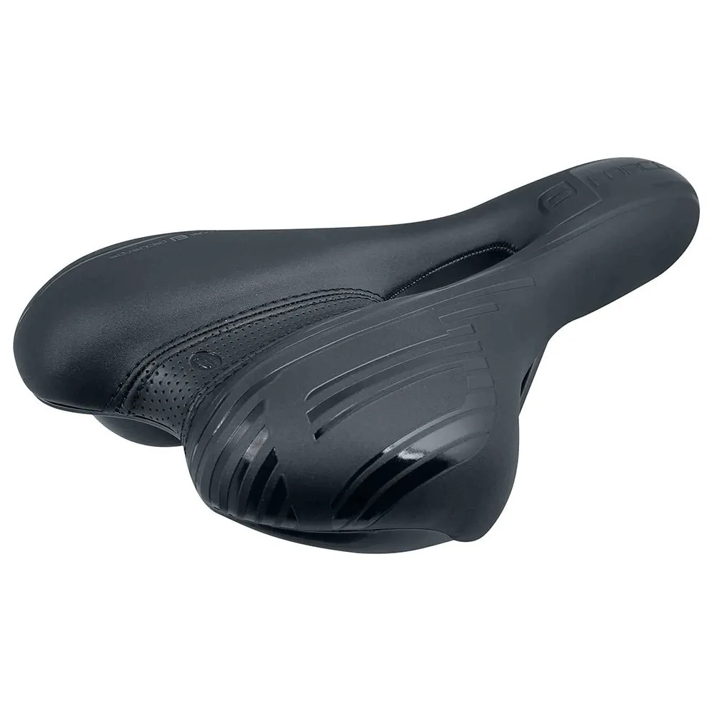 Force Zak Tourist Cykelsadel, Black, 155mm