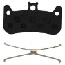 Formula Cura 4 Organiska Skivbromsbelägg 25 Par, Multicolor, One Size