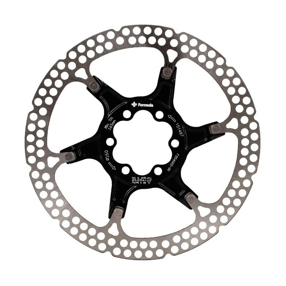 Formula Two Pieces Disc With Bolts Bromsskiva, Silver, 140mm