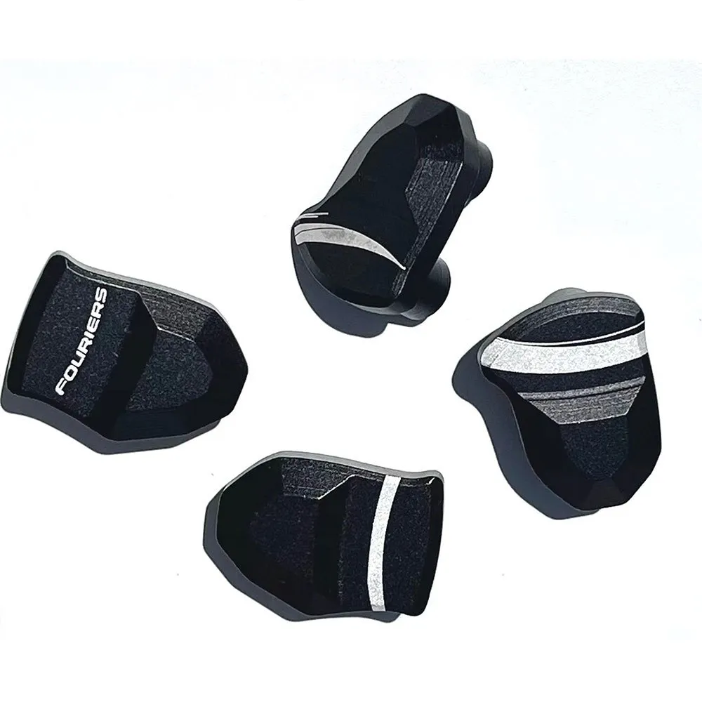 Fouriers E1 M9000 Ovalt Kedjehjul, Black, 36t