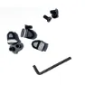 Fouriers E1 M9000 Ovalt Kedjehjul, Black, 36t