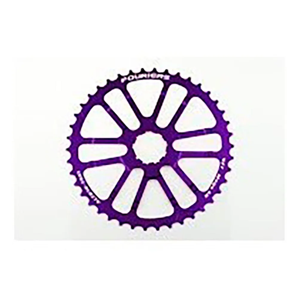 Fouriers Shimano Kugghjul, Purple, 42t Fouriers Shimano Kugghjul, Purple, 42t