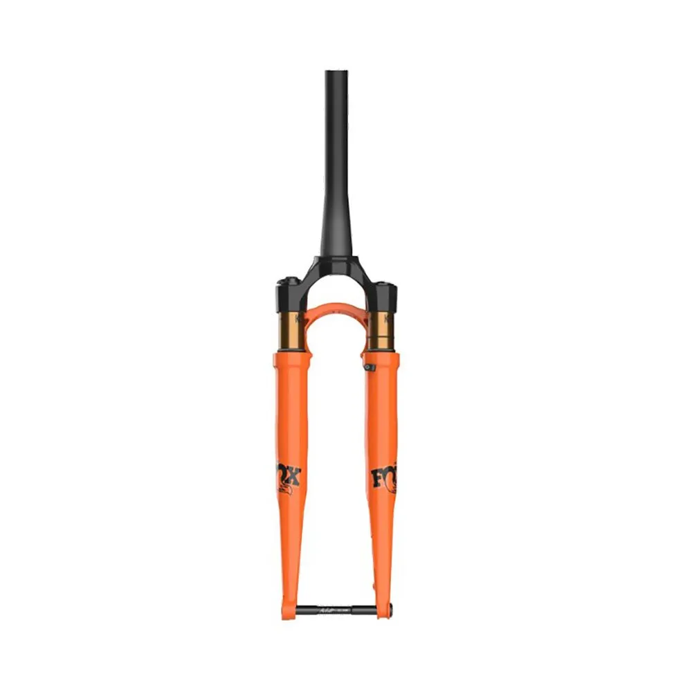 FOX 32 Ax Kashima Factory Series Fit4 3pos-adj 15x100 Mm 45 Offset Gravelgaffel, Orange, 28" - 700C, 40mm FOX 32 Ax Kashima Factory Series Fit4 3pos-adj 15x100 Mm 45 Offset Gravelgaffel, Orange, 28" - 700C, 40mm