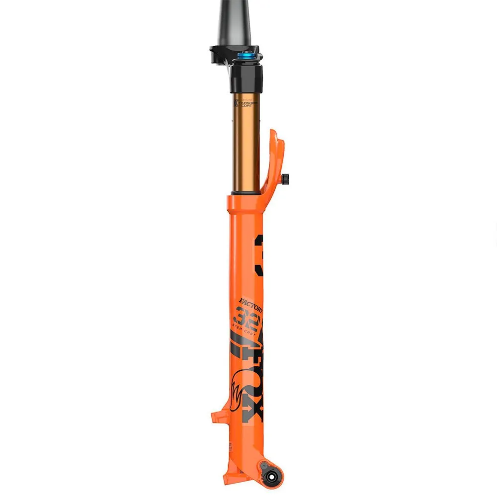 FOX 32 Sc Kashima Factory Series Fit4 Remote Ptl Boost 15x110 Mm 44 Offset Mtb-gaffel, Orange, 29", 100mm FOX 32 Sc Kashima Factory Series Fit4 Remote Ptl Boost 15x110 Mm 44 Offset Mtb-gaffel, Orange, 29", 100mm
