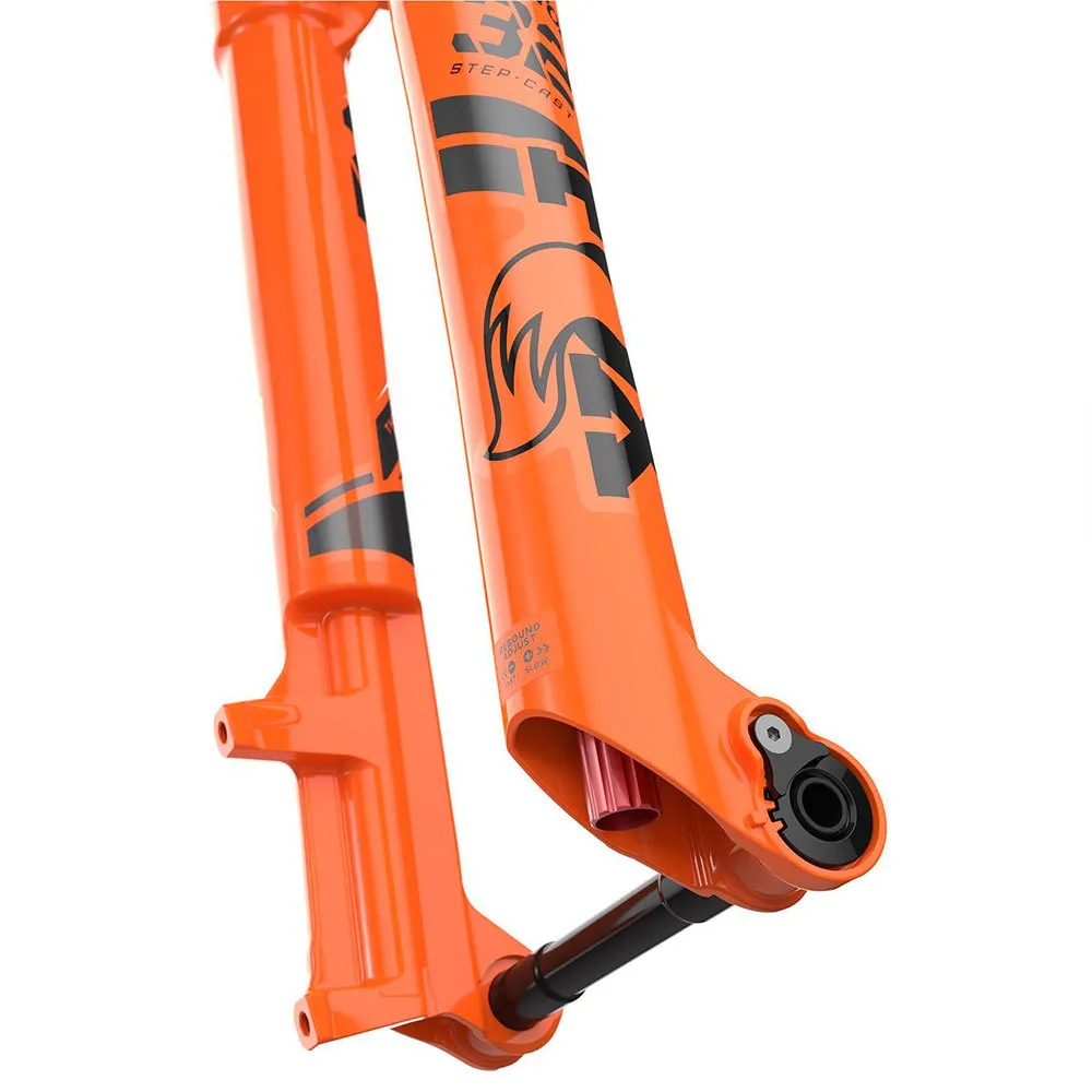 FOX 32 Sc Kashima Factory Series Fit4 Remote Ptl Boost 15x110 Mm 51 Offset Mtb-gaffel, Orange, 29", 100mm FOX 32 Sc Kashima Factory Series Fit4 Remote Ptl Boost 15x110 Mm 51 Offset Mtb-gaffel, Orange, 29", 100mm