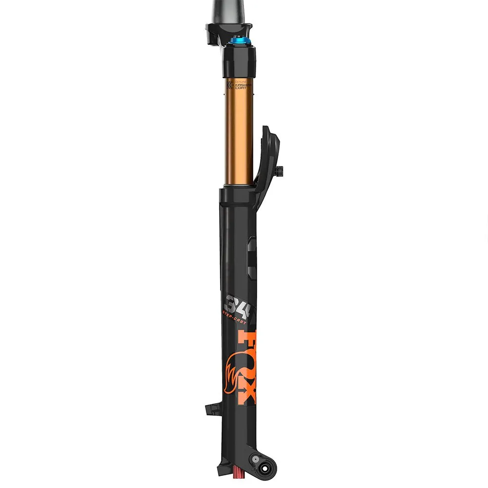 FOX 34 Sc Kashima Factory Series Fit4 Remote Ptl Boost 15x110 Mm 51 Offset Mtb-gaffel, Black, 29", 120mm