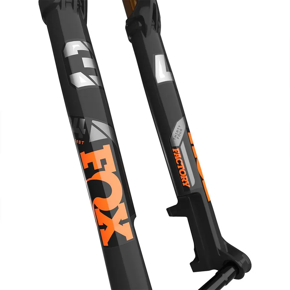 FOX 34 Sc Kashima Factory Series Fit4 Remote Ptl Boost 15x110 Mm 51 Offset Mtb-gaffel, Black, 29", 120mm