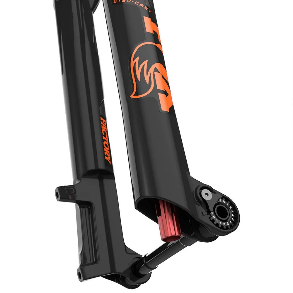 FOX 34 Sc Kashima Factory Series Fit4 Remote Ptl Boost 15x110 Mm 51 Offset Mtb-gaffel, Black, 29", 120mm