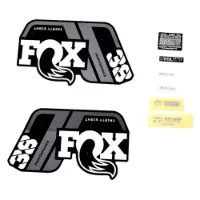 FOX 38 P-s Logo 2021 Klistermärkesset