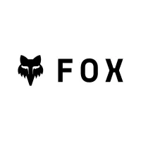 FOX 7"Klistermärke Med Firmalogo Svart/Vit FOX 7"Klistermärke Med Firmalogo Svart/Vit