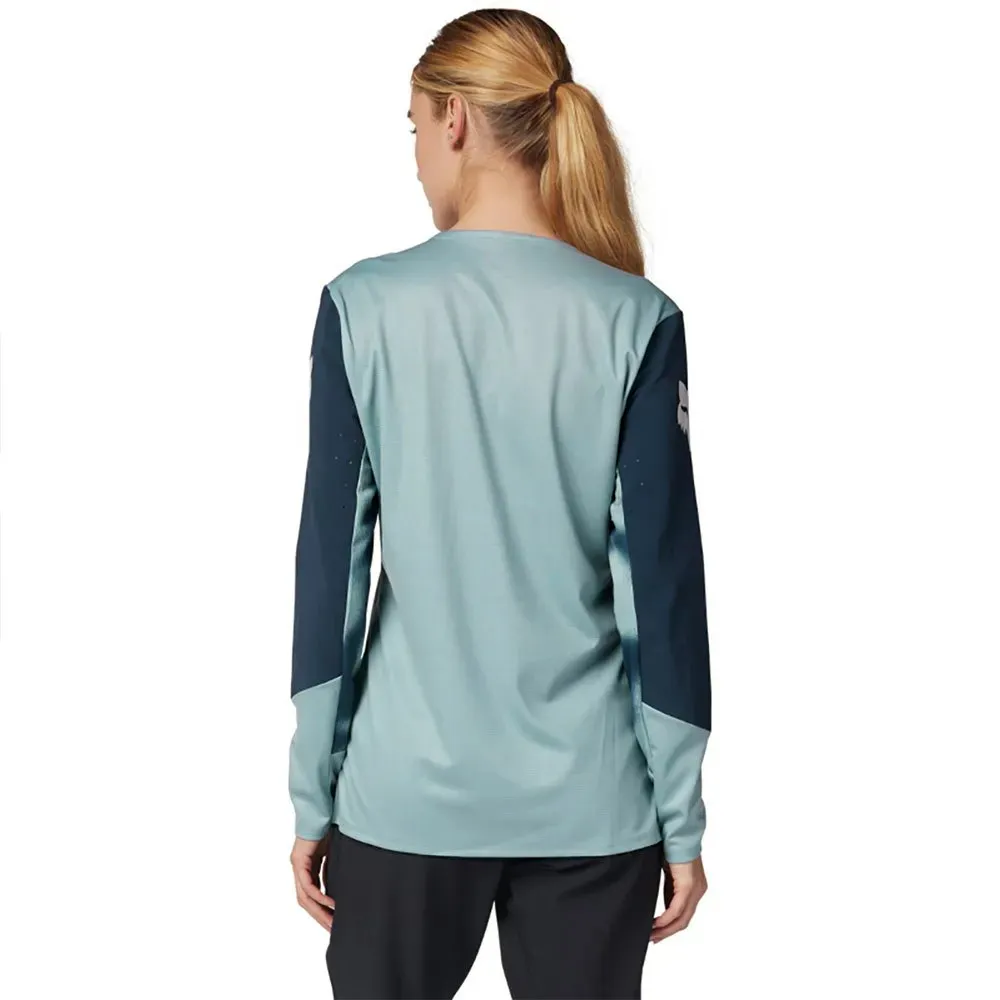 FOX Defend Taunt T-shirt Med Lång ärm, Gunmetal, S