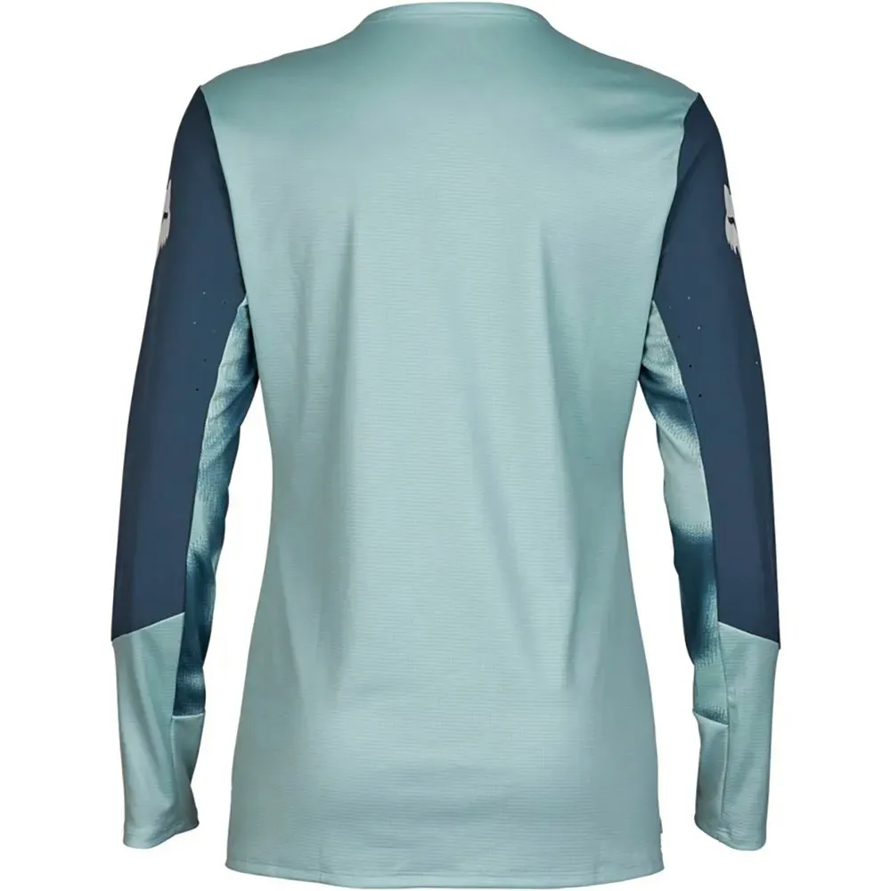FOX Defend Taunt T-shirt Med Lång ärm, Gunmetal, S
