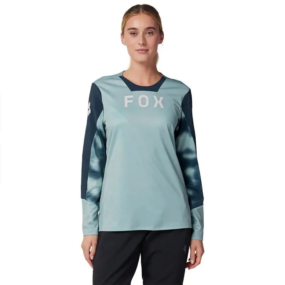 FOX Defend Taunt T-shirt Med Lång ärm, Gunmetal, S
