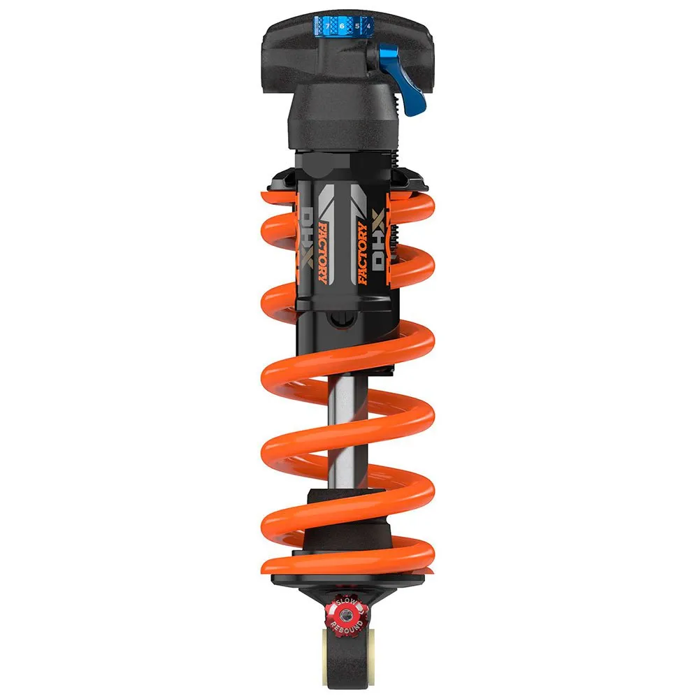 FOX Dhx Factory Series Cr 2pos-adj Trunnion Stötdämpare, Black, 55mm, 185mm