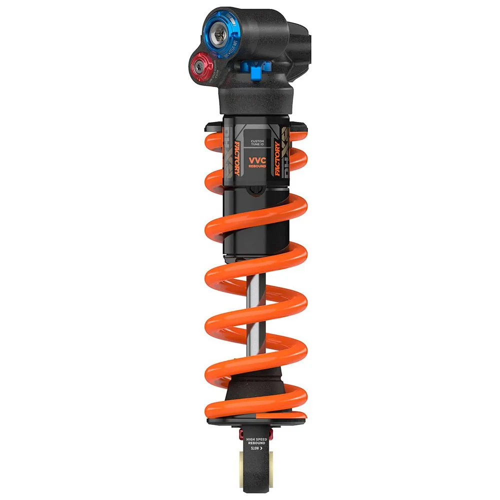 FOX Dhx2 Factory Series Cr 2pos-adj Trunnion Stötdämpare, Black, 55mm, 185mm