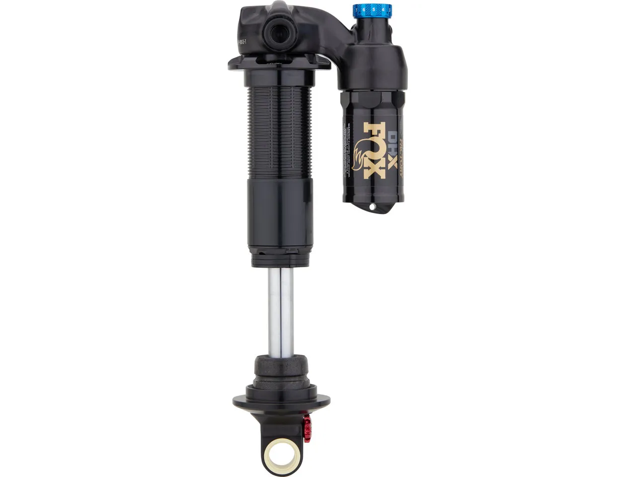 FOX Factory DHX 2POS Factory Trunnion Dämpfer, Black, 60mm, 205mm
