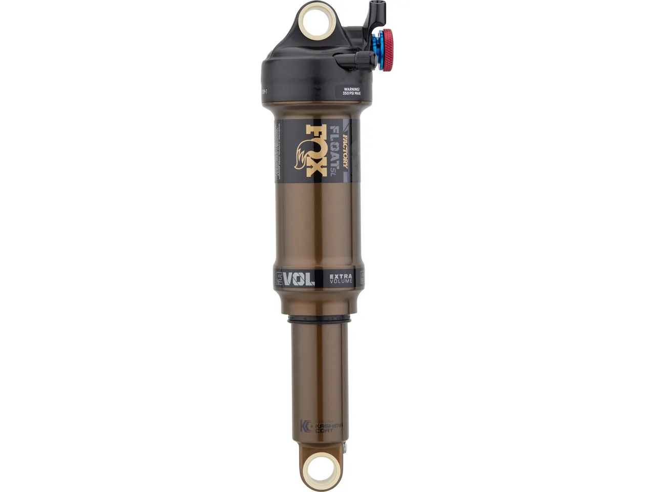 FOX Factory Float SL EVOL LV Remote Factory Dämpfer, Black / bronze, 45mm, 190mm