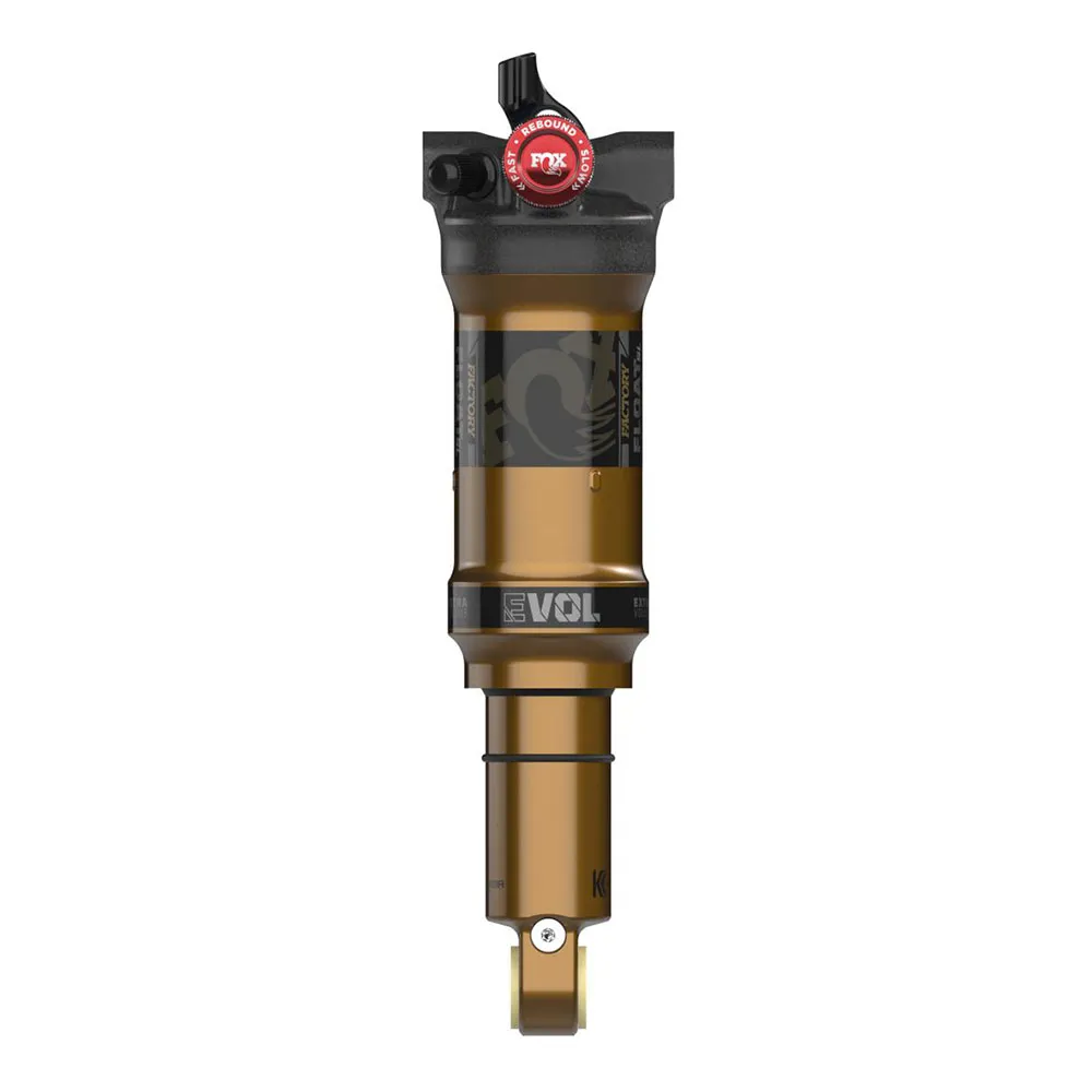 FOX Factory Float SL EVOL LV Remote Factory Trunnion Dämpfer, Black / bronze, 45mm, 165mm
