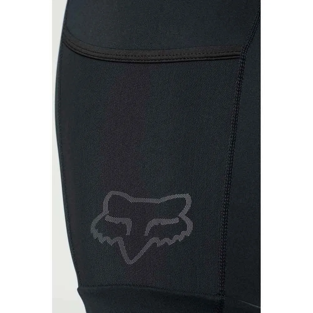 FOX Flexair Bib Shorts m, hängslen, inlägg med ficka. Dammodell - Svart