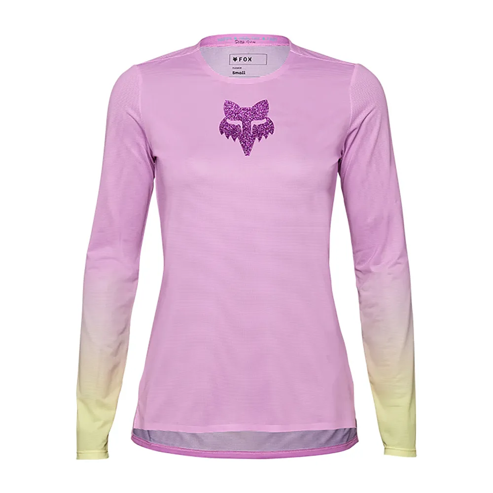 FOX Flexair Ts57 Långärmad Endurotröja, Pink, S