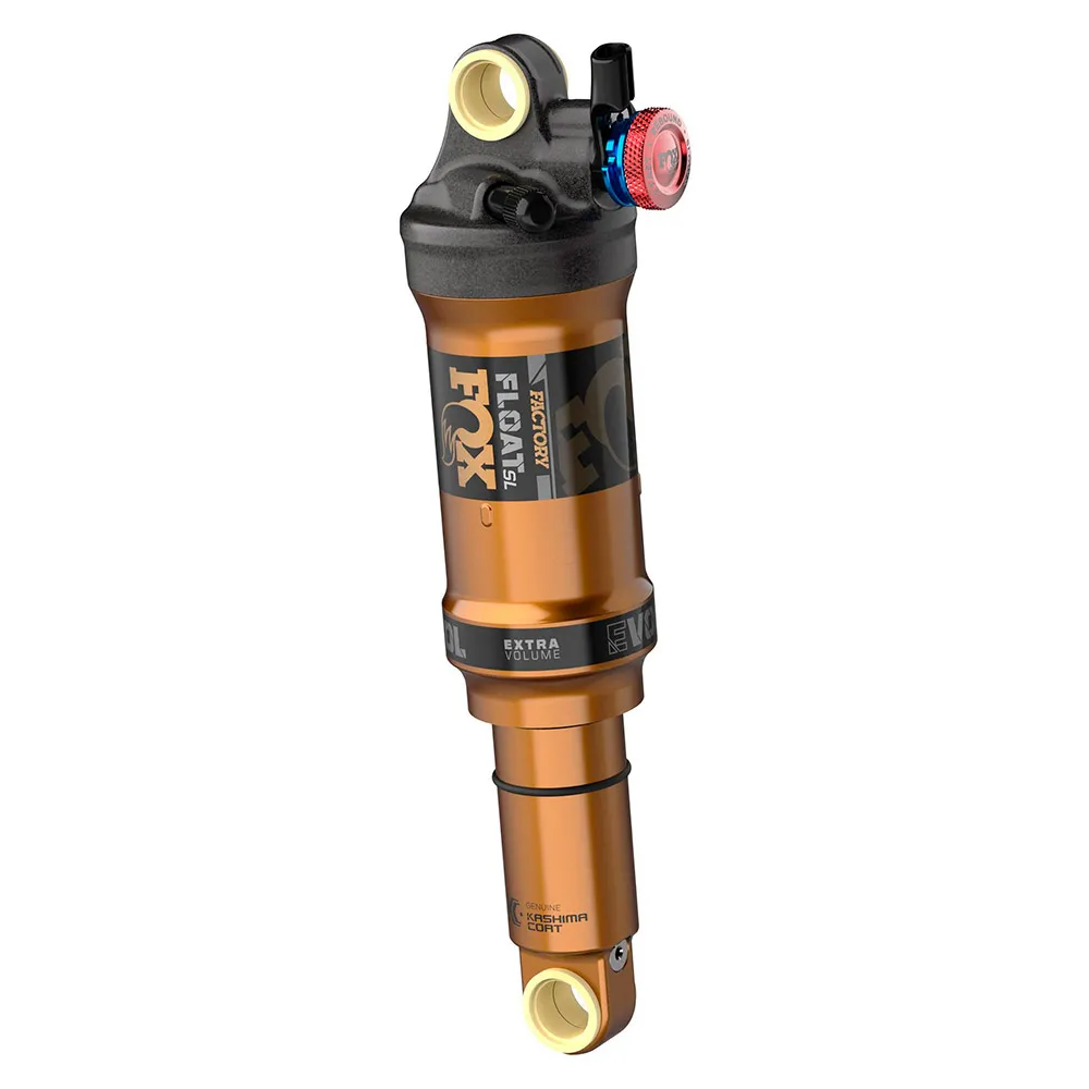 FOX Float Sl Factory Remote Evol Lv Ptl 2026 Stötdämpare, Gold, 45mm, 190mm FOX Float Sl Factory Remote Evol Lv Ptl 2026 Stötdämpare, Gold, 45mm, 190mm