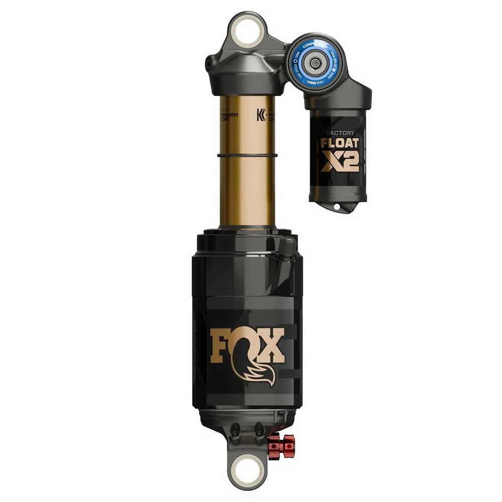FOX Float X2 Factory Hsc-lsc-hsr-lsr Standard Metric 2026 Stötdämpare, Neutral / neutral logo, 75mm, 250mm