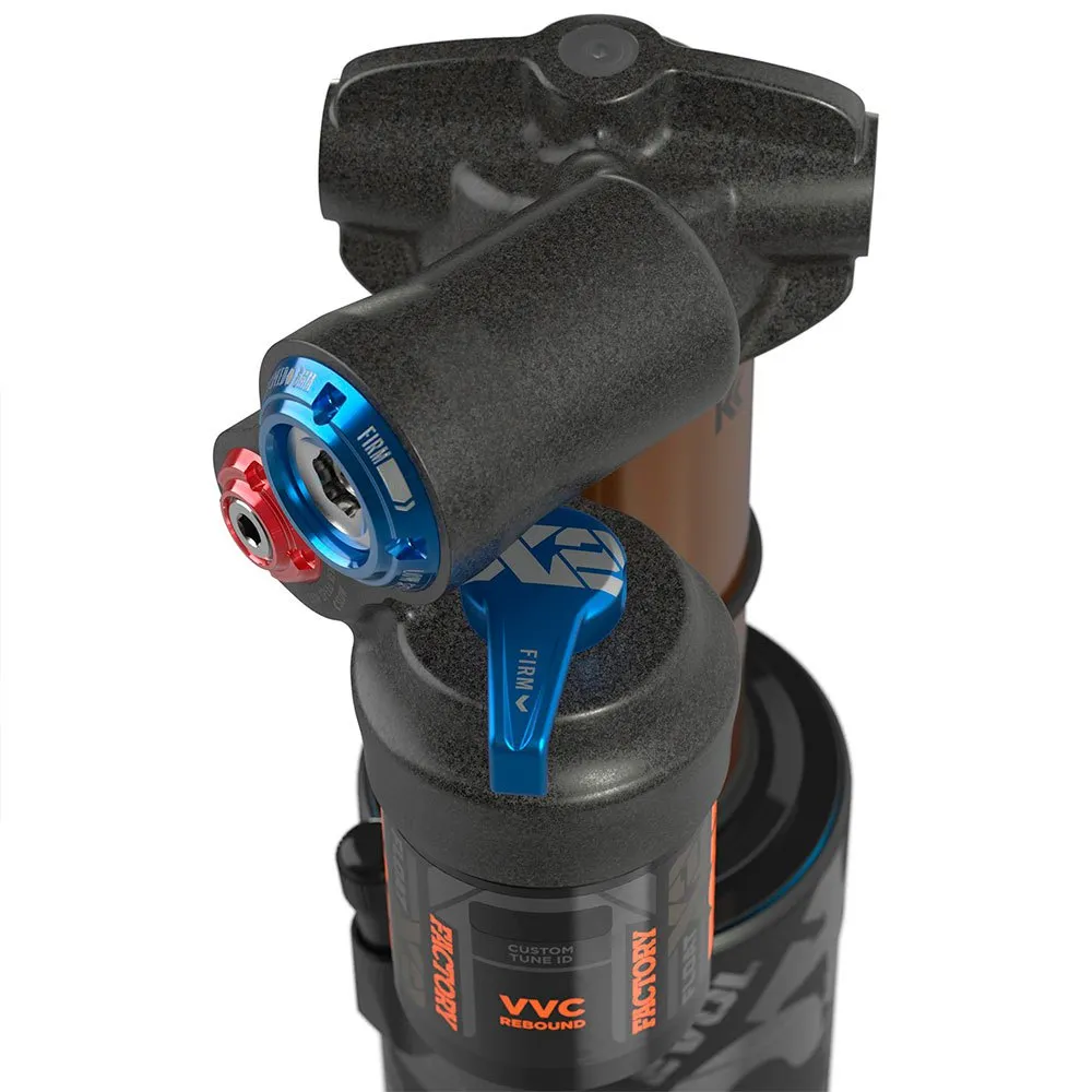 FOX Float X2 Kashima Factory Series 2pos-adj Trunnion Stötdämpare, Black, 55mm, 185mm