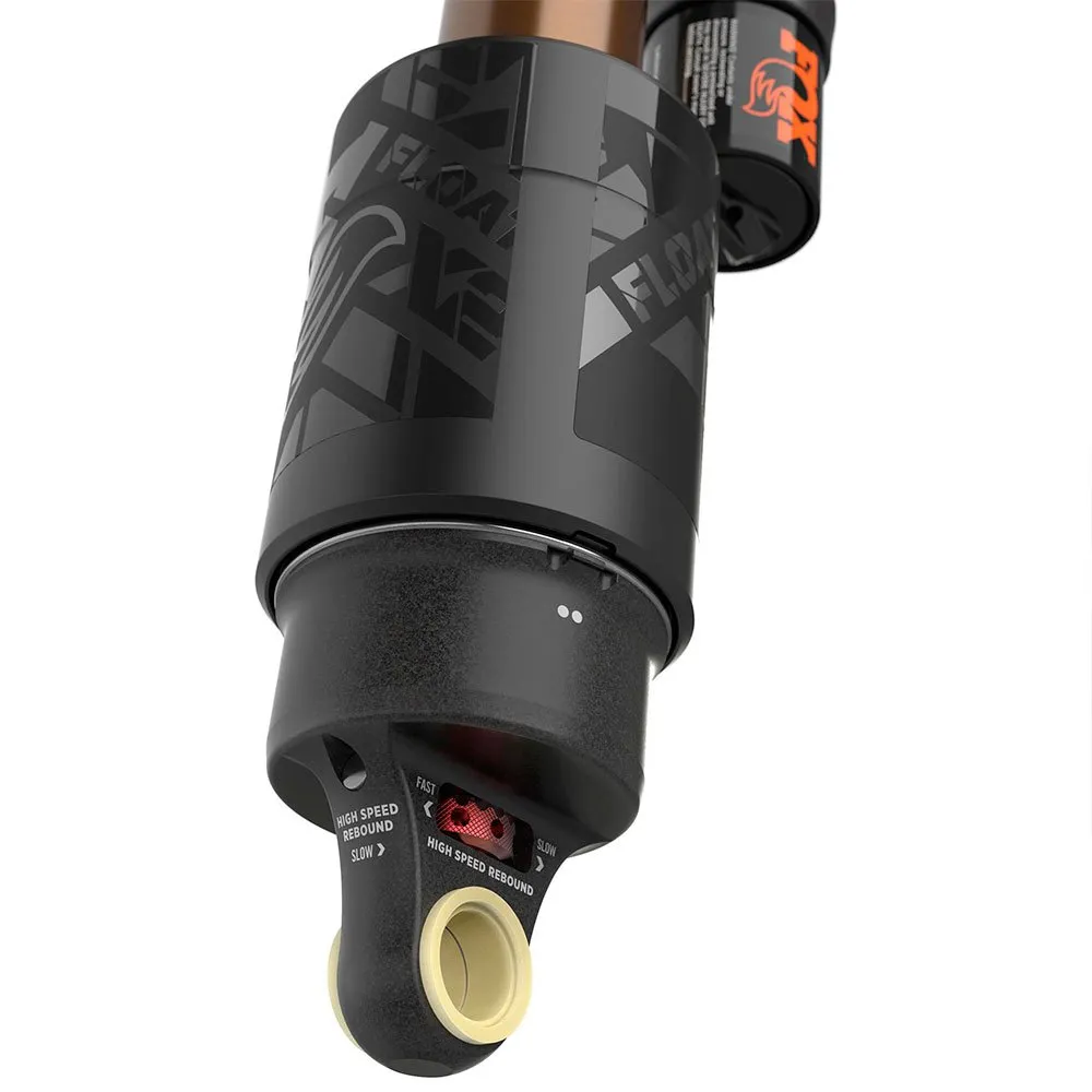 FOX Float X2 Kashima Factory Series 2pos-adj Trunnion Stötdämpare, Black, 55mm, 185mm