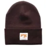 FOX Logo Foldover Mössa, Brown / orange