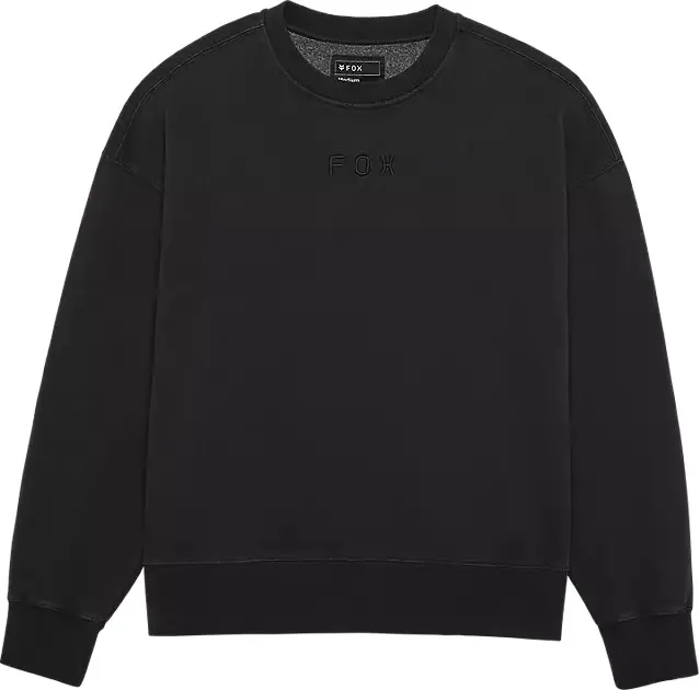 FOX Men's Wordmark Oversized Fleece Crew