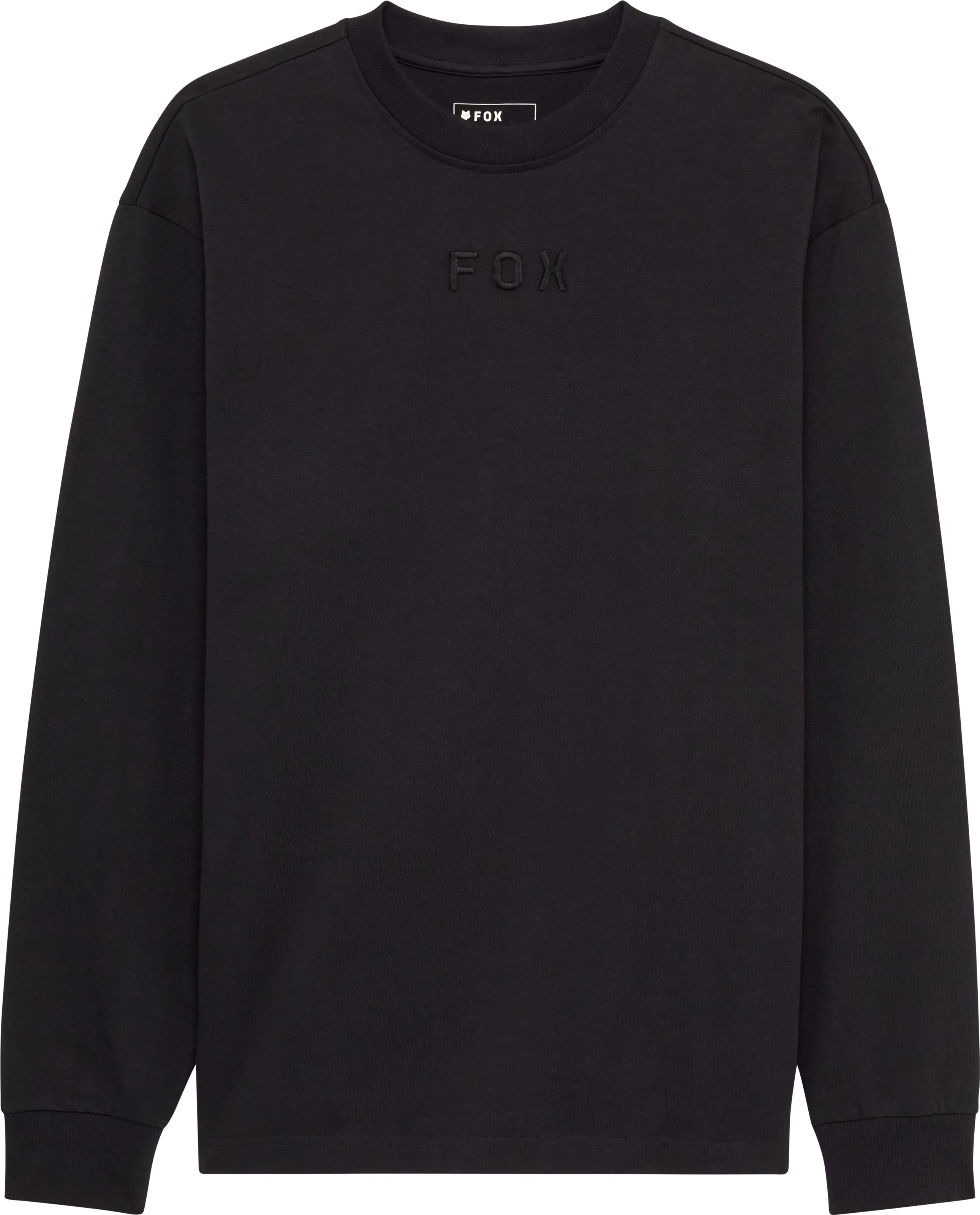 FOX Men's Wordmark Oversized Longsleeve Tee FOX Men's Wordmark Oversized Longsleeve Tee