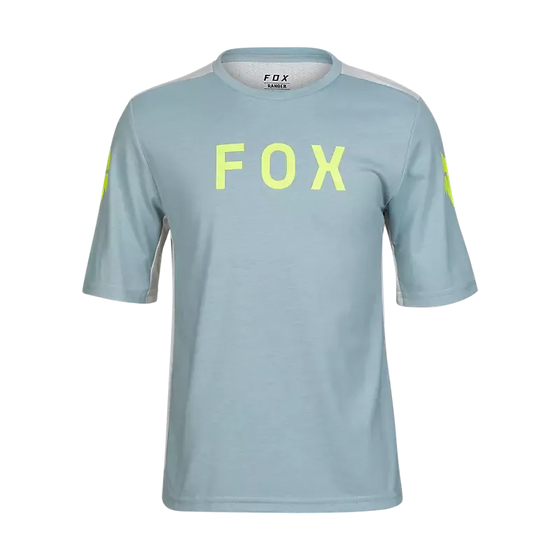 FOX Ranger Aviation Drirelease Cykeltröja Junior, Gunmetal Grey, Blå/Grå, M