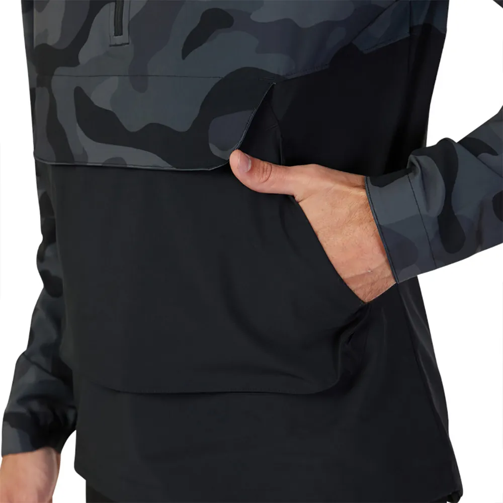 FOX Ranger Wind 31038 Huvtröja, Black camo, S