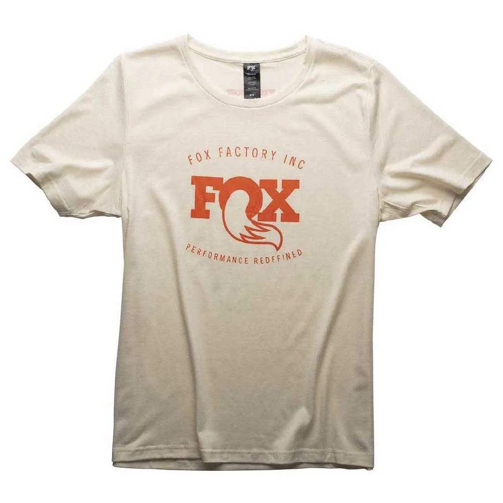 FOX Ride 3.0 T-shirt Med Korta ärmar, White, S FOX Ride 3.0 T-shirt Med Korta ärmar, White, S