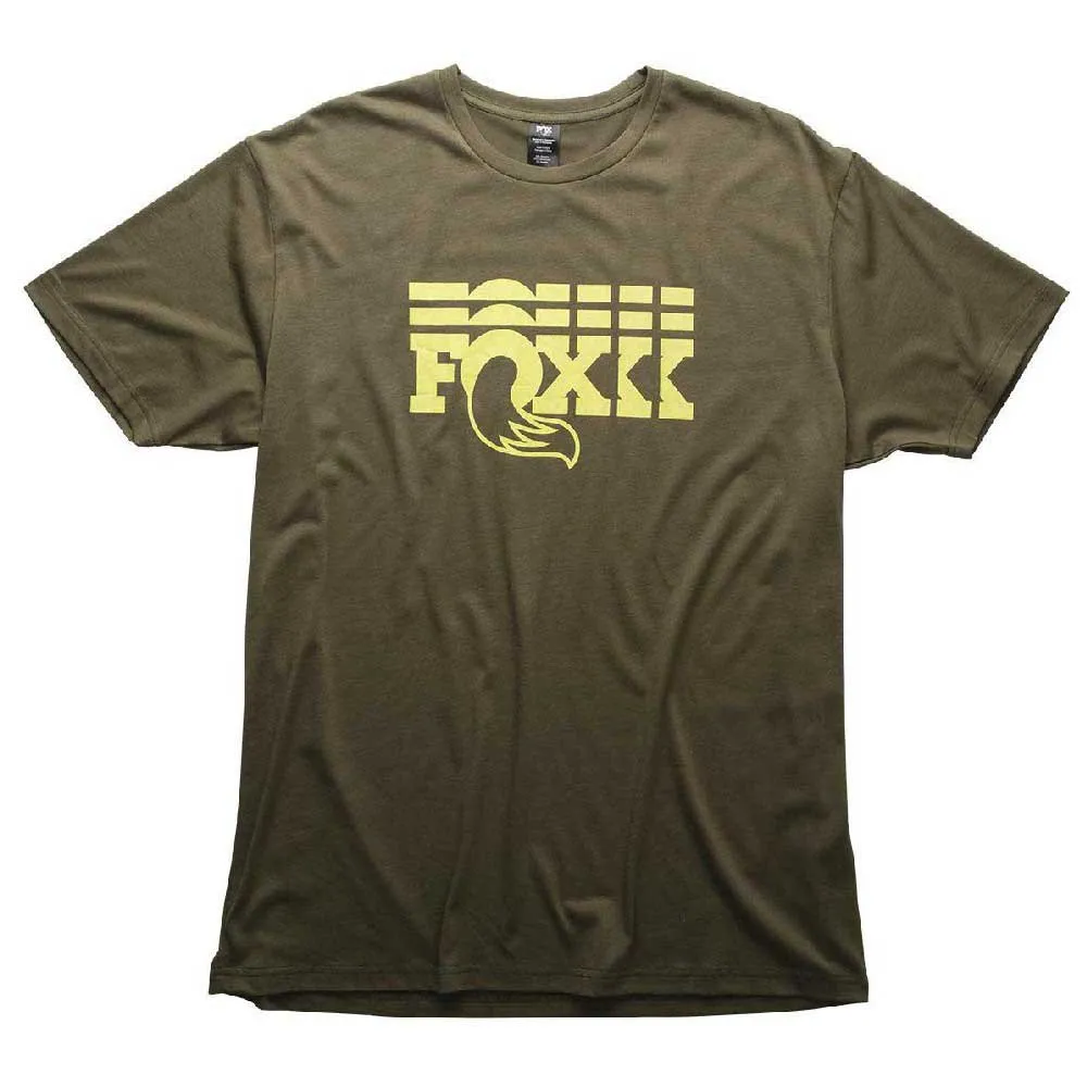 FOX Stacked T-shirt Med Korta ärmar, Green, M FOX Stacked T-shirt Med Korta ärmar, Green, M