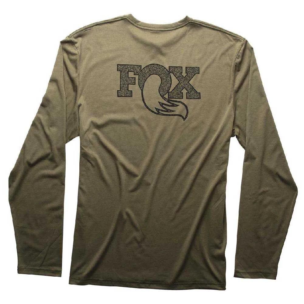 FOX Textured T-shirt Med Lång ärm FOX Textured T-shirt Med Lång ärm
