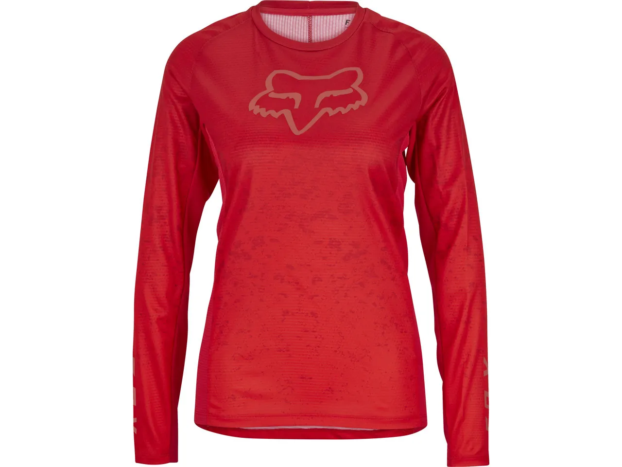FOX Womens Defend Lunar LS Jersey, Berry punch, XS