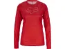 FOX Womens Defend Lunar LS Jersey, Berry punch, XS