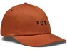 FOX Wordmark Adjustable Kappe