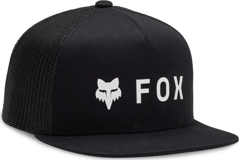 FOX Youth Absolute Snapback Mesh Hat, Black, One Size FOX Youth Absolute Snapback Mesh Hat, Black, One Size